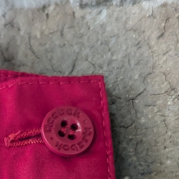 Vintage 80s Reebok Tennis Collection Pleated Skirt Medium Pickleball Bright Red - Picture 4 of 9